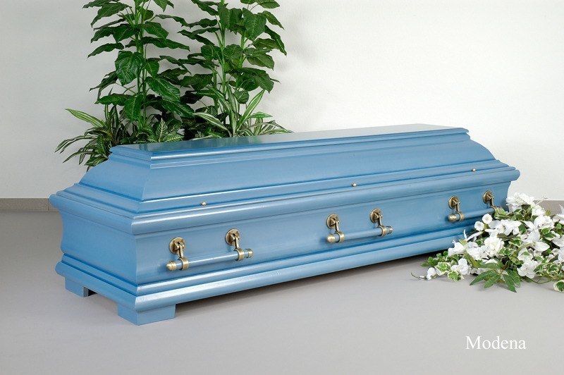 Produktfoto Sargmodell Modena blau